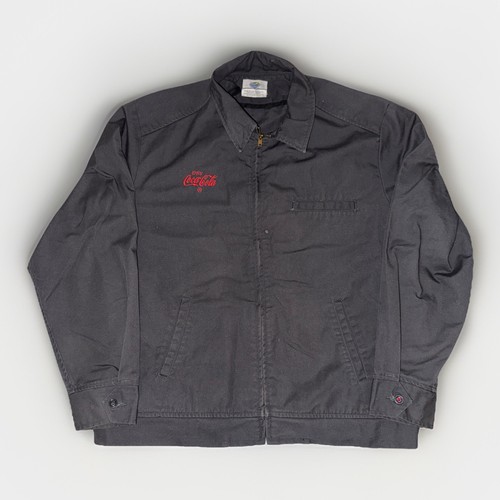 ✨Vtg Coca Cola Delivery Driver Jacket Riverside Flexbac Uniform Coca~Cola (L)✨
