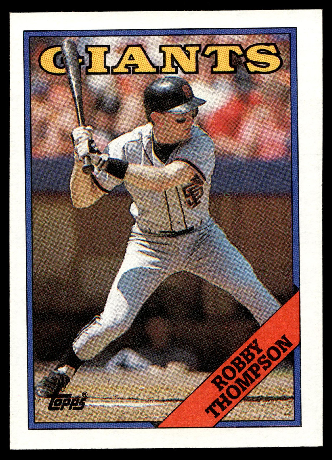 1988 Topps #472 Robby Thompson EX