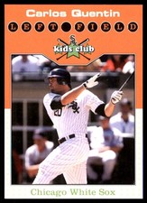 Carlos Quentin 2009 White Sox Kids Club #NNO White Sox MLB READ FREE SHIPPING