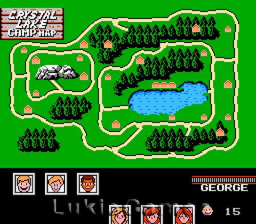 Friday The 13Th - Original NES Nintendo Game - Afbeelding 4 van 7