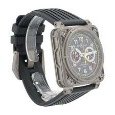 Bell & Ross BR 03-94 Titanium Black Dial 42mm Automatic Mens Watch BR03-94-RS18 8