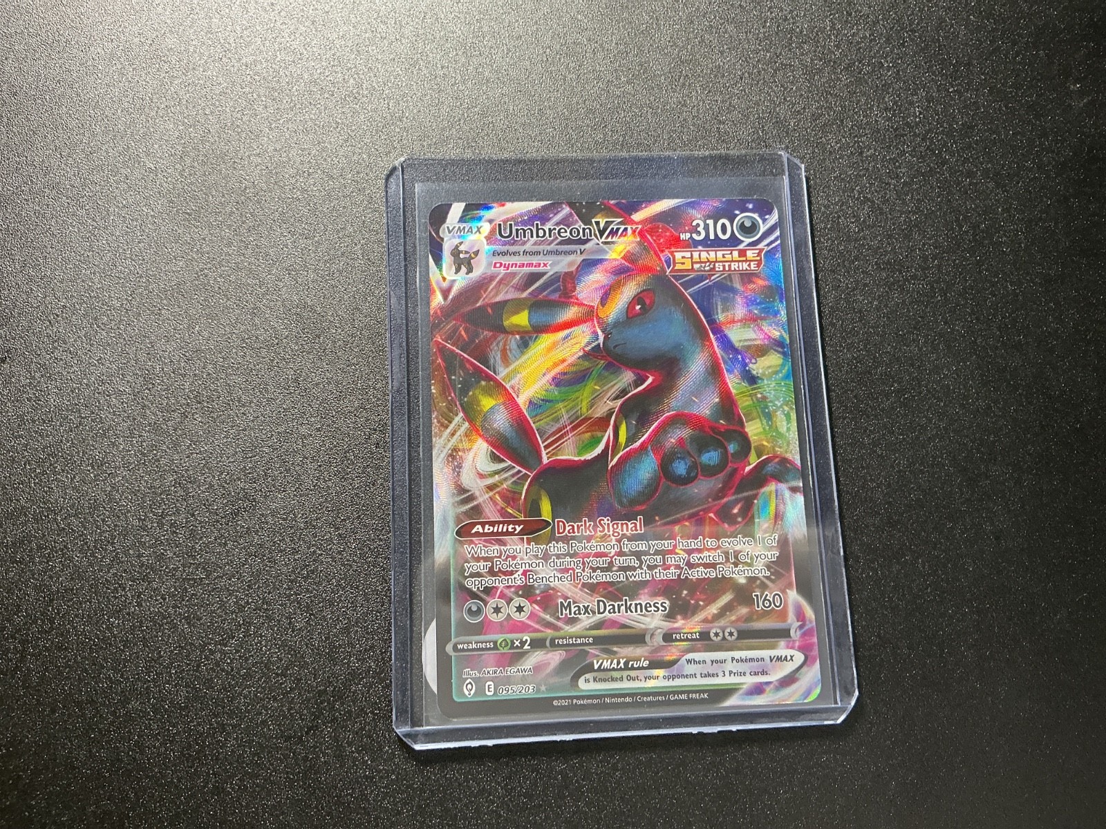 Umbreon VMAX #95 Pokemon Evolving Skies
