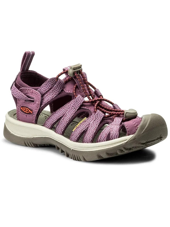 KEEN Whisper sandali donna punta chiusa viola vino uva 1018229