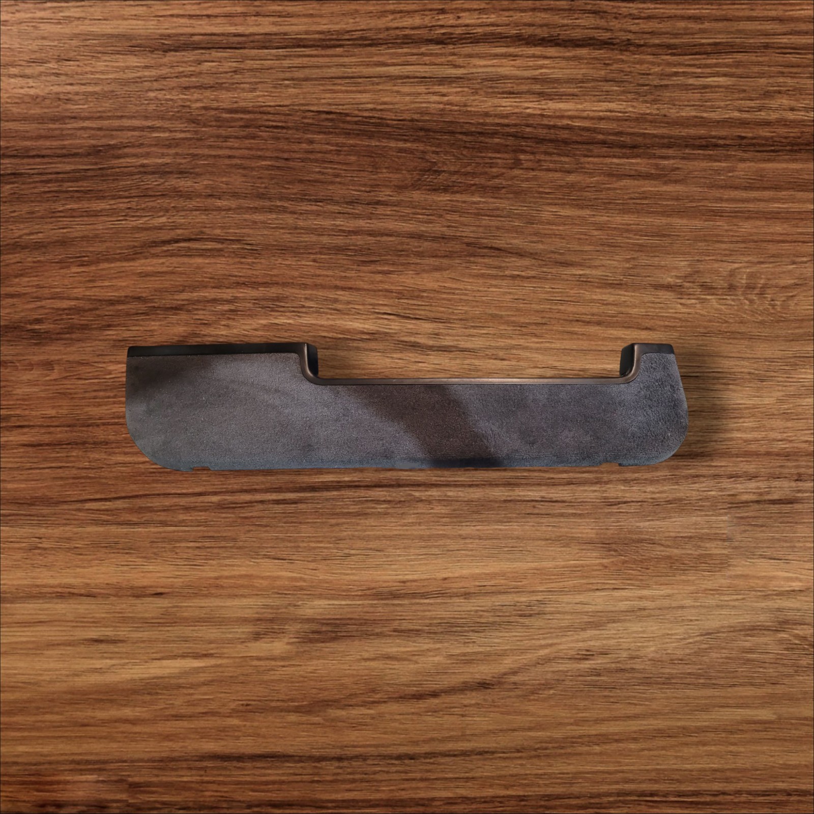 Volvo 740 760 940 960 Gray Carpeted Black Door Map Pocket Left Front