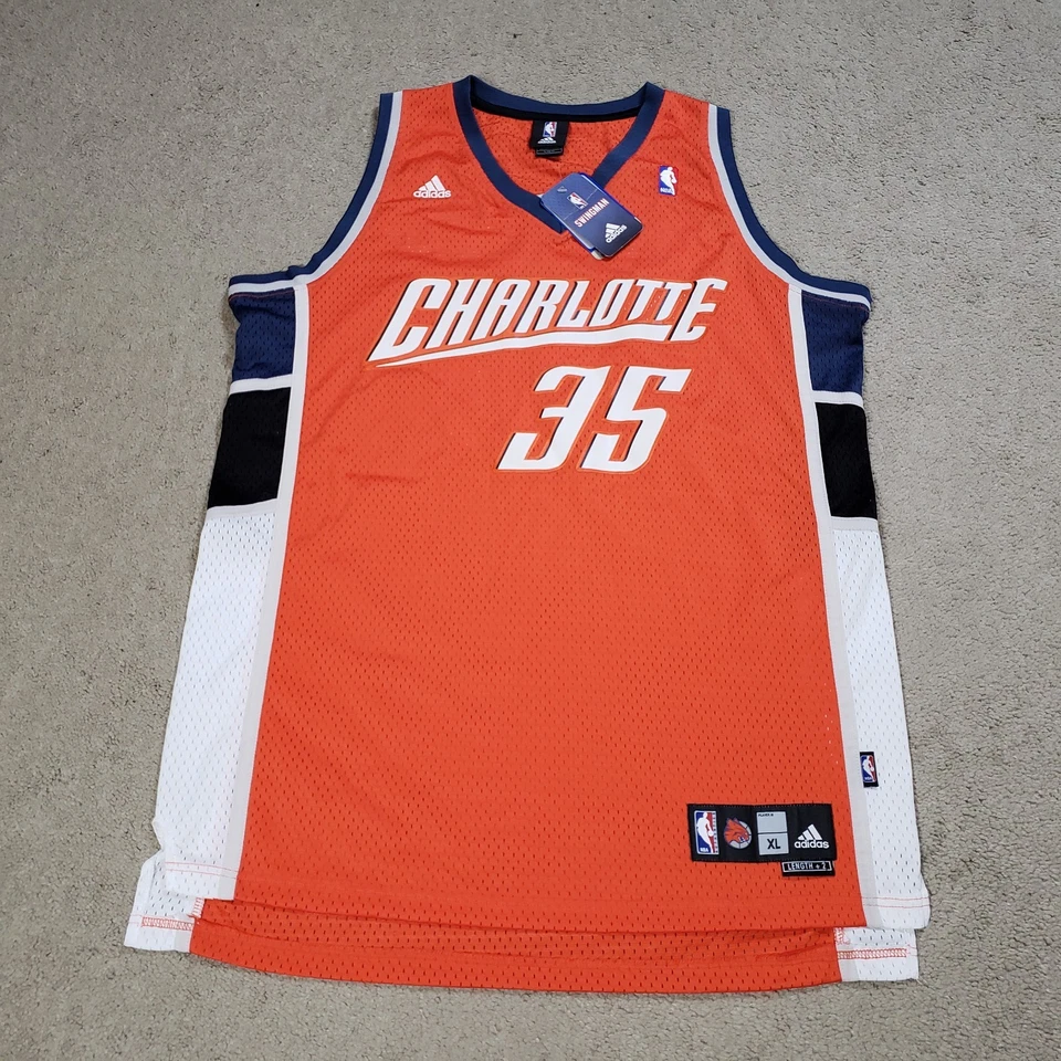 NEW VTG Adam Morrison Adidas Jersey XL Charlotte Bobcats Hornets Swingman NBA - Image 2 of 4