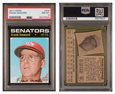 1971 TOPPS Frank Howard #620 PSA 8 NM MT
