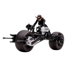 Batpod with Catwoman. DC Multiverse. Batman:The Dark Knight Rises