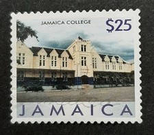 Jamaica: 2006 - Buildings Definitives - $25 Jamaica College - Used S/A Stamp