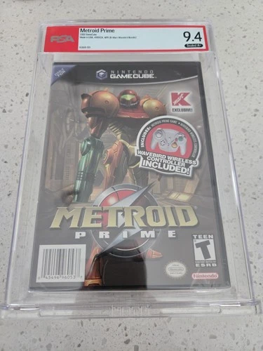 Metroid Prime KMART Exclusive Nintendo GameCube BRAND NEW PSA WATA Graded 9.4 A+