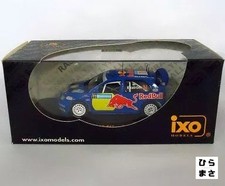 Diecast Miniature Car 1/43 Skoda Fabia WRC 2005 Rally Sweden #11 Blue Yellow