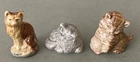 Wade Whimsies Figurine Cat Collection Lot Of 3