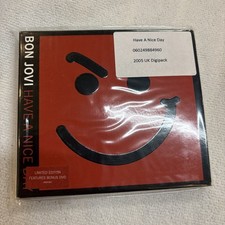 Bon Jovi - Have A Nice Day album UK Digipak  2005 - CD/DVD / Booklet
