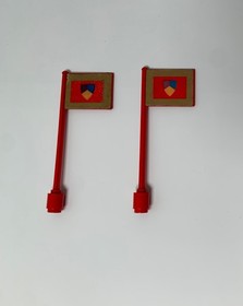 Lego 383 - 2 Knight's Tournament + 6003 + 677 Castle Figures Vintage Knights