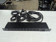 WatchfulEye 10 Port 20A, 100-240V 50/60Hz Power Distribution Rack Mount Unit