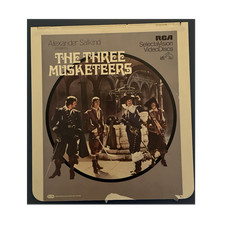 The Three Musketeers CED RCA SelectaVision Alexander Salkind Movie VideoDisc