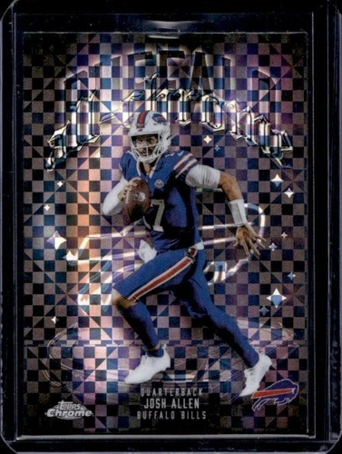 2025 Topps Chrome Josh Allen Base (RAW)
