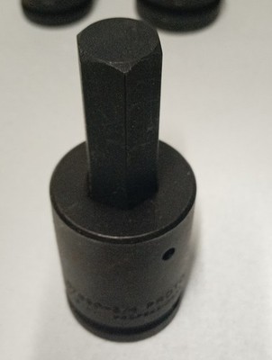 Proto Professional 07590-3/4, 3/4'' Sechskant Bit Schlagschrauber-Steckschlüssel, 3/4'' Antrieb Made in USA