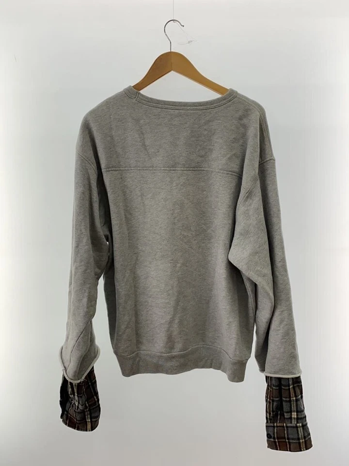 Мужская одежда Vivienne Westwood DRIES VAN NOTEN 20AW толстовка S хлопок GRY твердое тело - Изображение 2 из 4