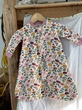 Gorgeous, Warm, Quilted Baby Sleep sack Sz 6-12 mos 100 cotton