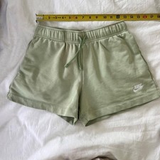 Nike Sage Green Fleece Sweat Shorts with Logo...