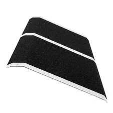 Mobility Wheelchair Threshold Ramp 10""x32"" Doorway Aluminum Portable Anti Slip