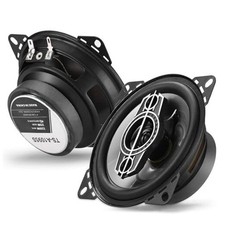 4" 4-Way Coaxial Car Audio Speakers, 220W Max, 4 Ohm, 4-Inches Coaxial-4 Way