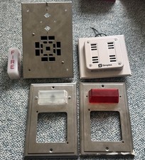 Rare Vintage Fire Alarm Parts Lot