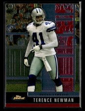2008 Finest #93 Terence Newman Card Dallas Cowboys
