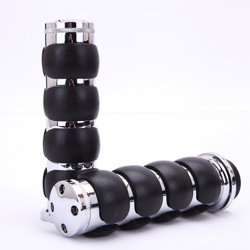 1" Handle Bar Hand Grips For Harley Touring Electra Glide Ultra Classic FLHTC US - Picture 9 of 10
