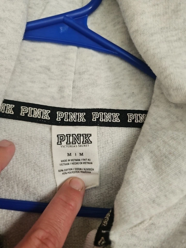 Victoria Secret Pink Chicago Zip Up Bling - Image 3 of 4