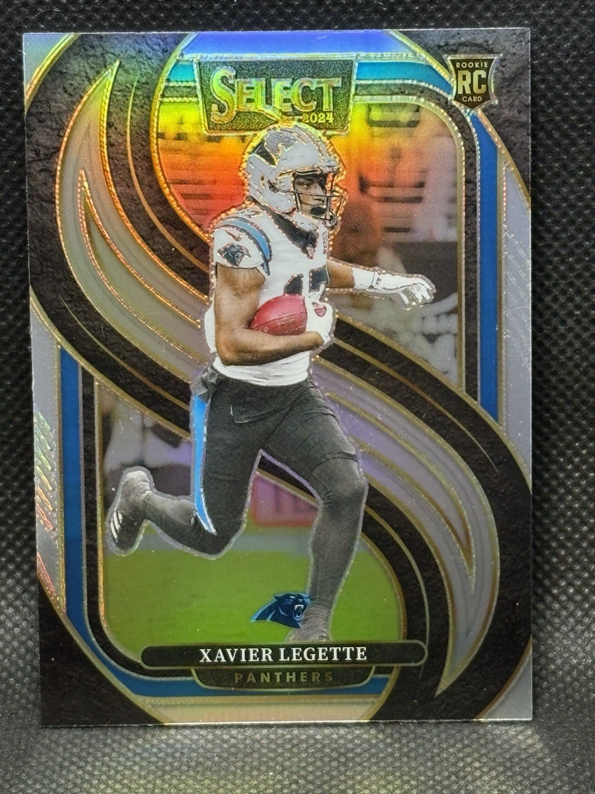 2024 Select Xavier Legette Silver Prizm #101 Premier Level RC Panthers