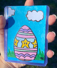 aceo art card Pastel egg #2 made by Lilli DePeppo (pastel egg 2 of 4) — photo 1