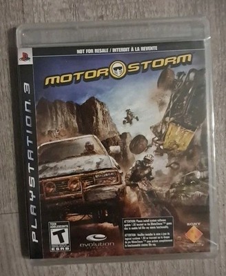 Motorstorm PS3 Video Game Black Label Original - Sealed NEW!! Free Ship
