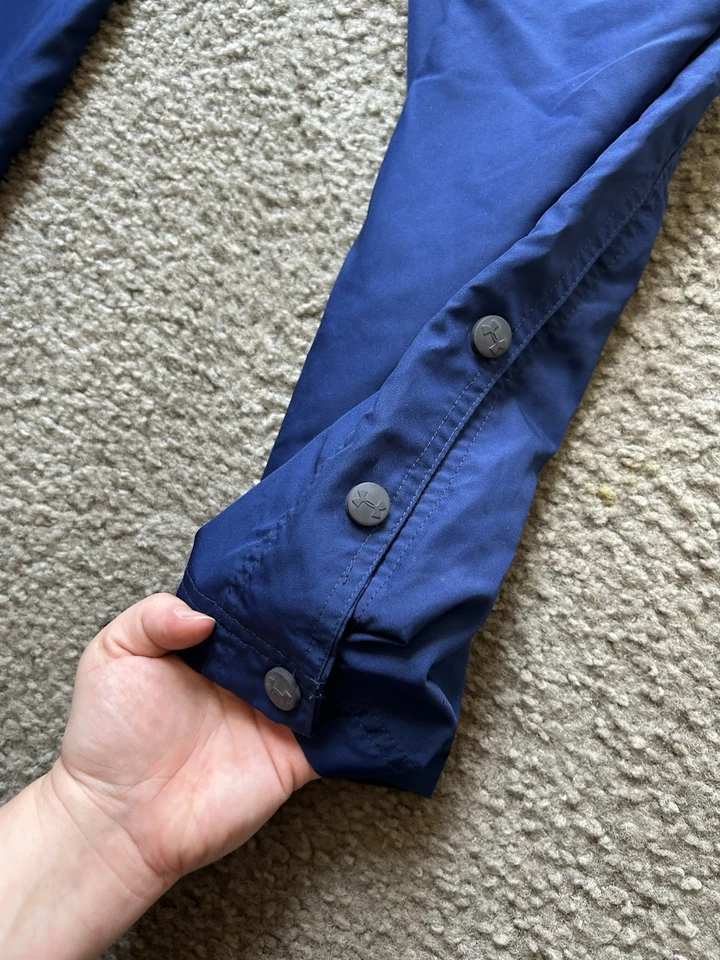 Under Armour 裤子蓝色外套宽松雪地男式大号滑雪板 — 第 2/4 张图片