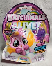 1 HATCHIMALS ALIVE Neon Rainbow Blind Mystery Minifigure Pack NEW collectable