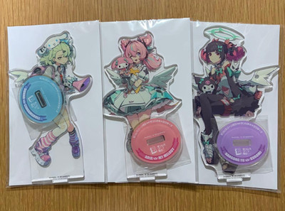Zenless Zone Zero x Sanrio Acrylic Stand Aria Sunna NangongYu Set of 3types