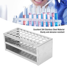 Test Tube Holder 304 Stainless Steel Test Tube Holder Rack for Laboratory