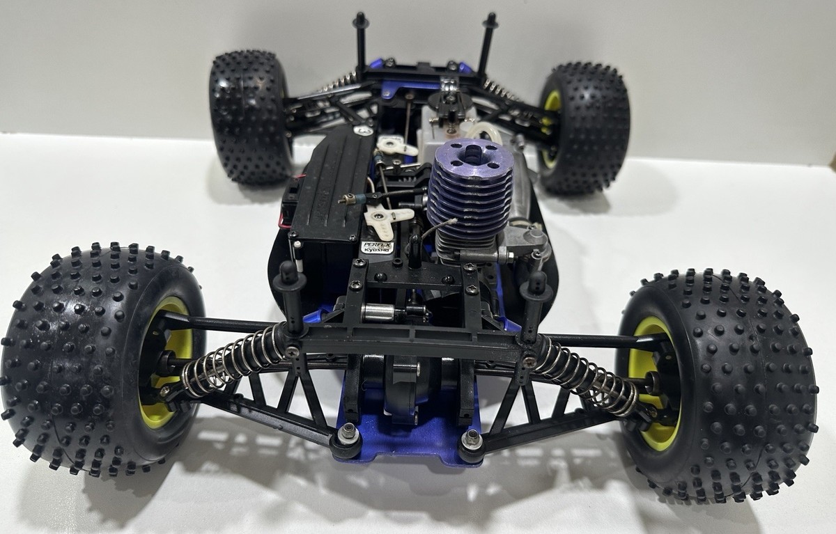 Vintage Kyosho Inferno TR15 1/10 Scale 4WD Nitro Stadium Truck w