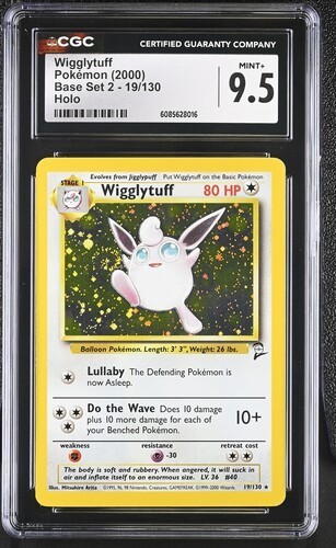 Wigglytuff graded CGC 9.5 for sale on eBay