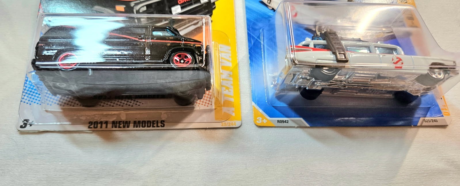 Hot Wheels lot (4) - A Team Van - Ghostbusters - Back to the Future - Batmobile thumbnail 6