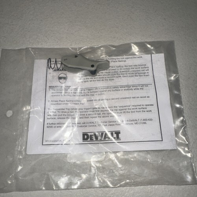 #ad DEWALT Pneumatic Siding Nailer DW66C 1 SEQUENTIAL TRIP CONVERSION KIT 9R209292 $34.99