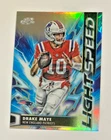 2025 TOPPS COSMIC CHROME DRAKE MAYE LIGHT SPEED REFRACTOR NEW ENGLAND PATRIOTS