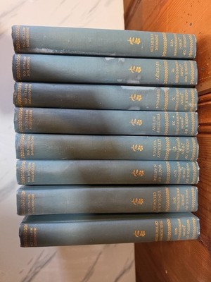 Works of John Burroughs Books  Vol. VIII-XII, XIV, XVI, XVII (HC Vintage) 