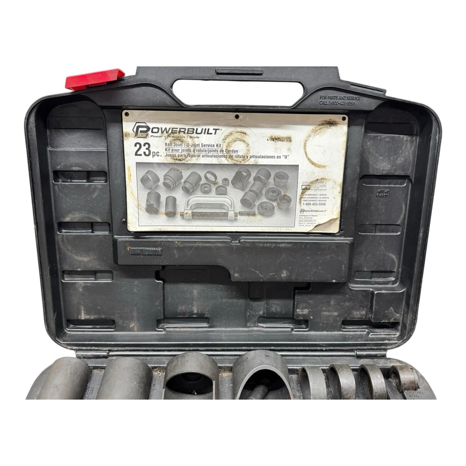 🔥Powerbuilt Ball & U-Joint Service Set 648617 23 Piece Tool Kit #46 💰 Maker - Image 3 of 4