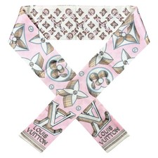 Authentischer Louis Vuitton Bandeau Seidentuch Monogramm M71991 Seidentuch BA090020