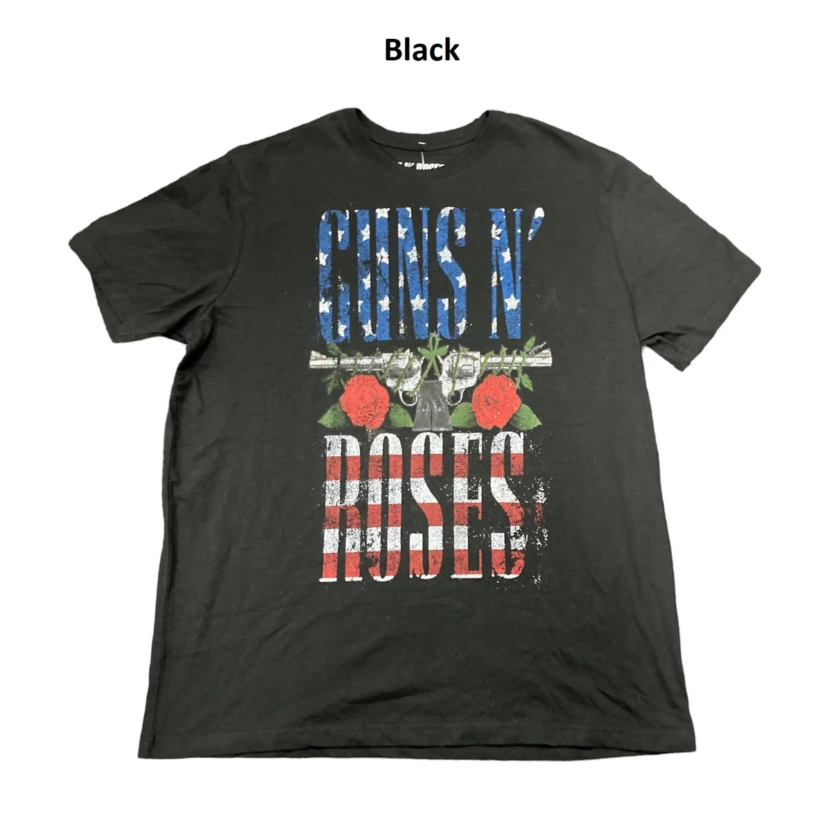Maglietta Unisex Guns N' Roses – Logo Ufficiale, Cotone, Manica Corta (Taglia X-Large) - 2