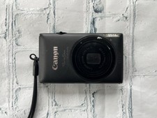 Canon PowerShot ELPH 300 HS 12.1MP Zoom Lens 5x IS Digital Camera Black Tested