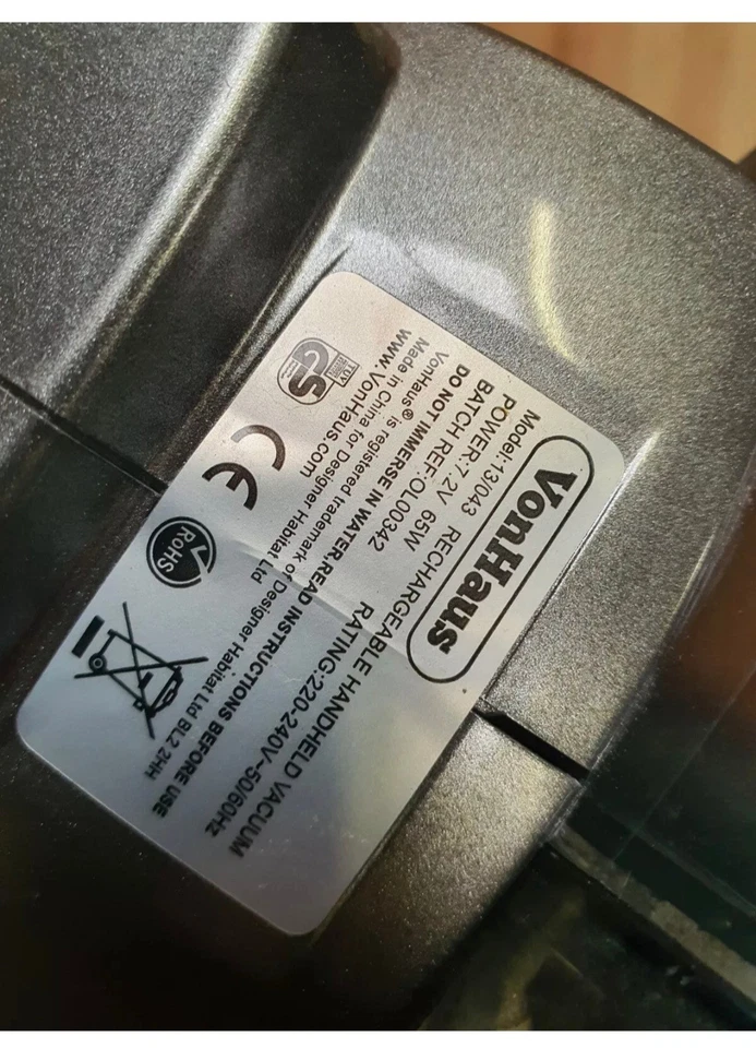 Aspiradora de mano Vonhaus Foto 2 de 2