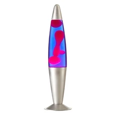 16" Pink/Purple Wax Motion Volcano Lamp, Retro Mood Light for Bedroom, Living...