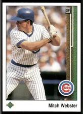 1989 Upper Deck #65 Mitch Webster